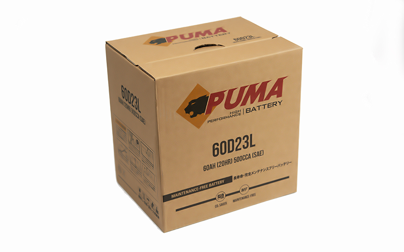 Bình Ắc Quy Puma 60D23L (12V-60Ah)